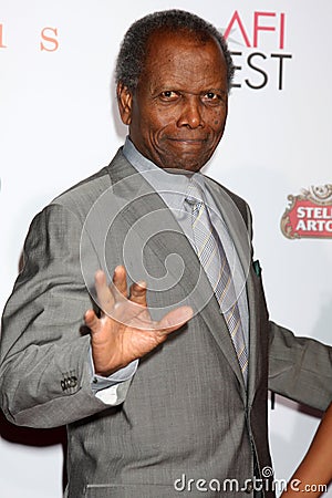 Sidney Poitier Editorial Stock Photo