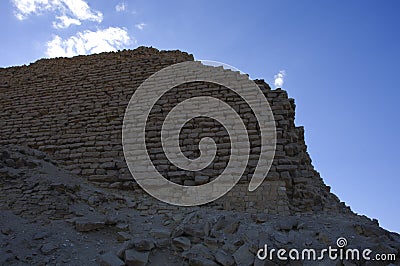 Saqqara Pyramid in Giza, Cairo, Eqypt Stock Photo