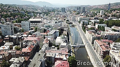 Sarajevo - The Old Town Editorial Stock Photo