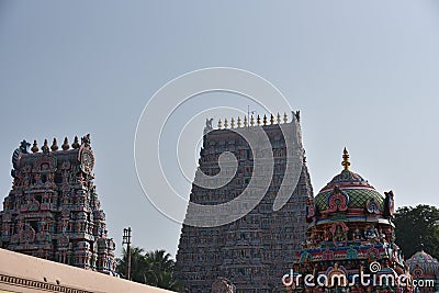 Sarangapani temple, Kumbakonam, Tamil Nadu Stock Photo