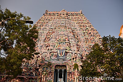 Sarangapani temple, Kumbakonam, Tamil Nadu Stock Photo