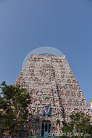 Sarangapani temple, Kumbakonam, Tamil Nadu Stock Photo