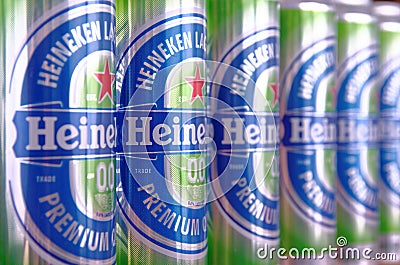 Heineken Editorial Stock Photo