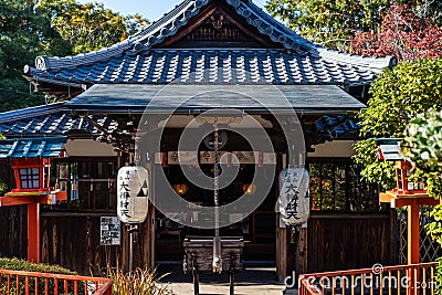 Saraswati Building at Kaikoji Temple Editorial Stock Photo