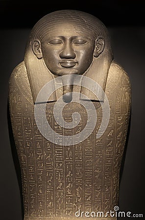 Sarcophagus of Kheper-Re, Egypt, Saite Period, Dinasty 26 Stock Photo