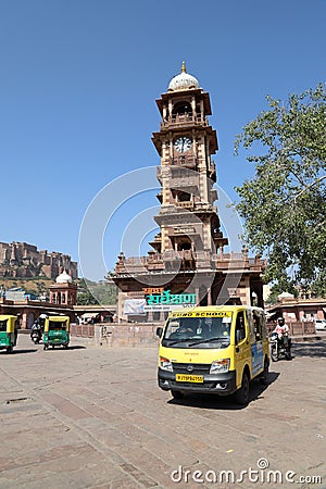 Sardar Market, Jodhpur Editorial Stock Photo