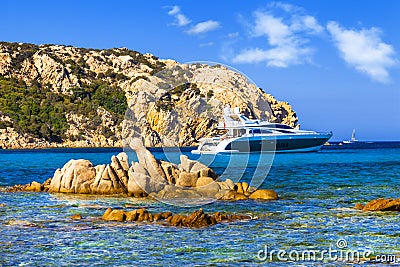 Sardegna island holidays. Italy Stock Photo