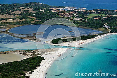 Sardegna-La Cinta-Puntaldia Stock Photo