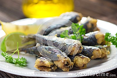 Sardines Stock Photo