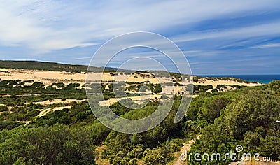 Sardinia - Piscinas dune Stock Photo