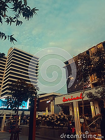 Sarinah mall has many beautiful memories in Jakarta, Indonesia Editorial Stock Photo