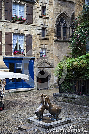 Sarlat, France Stock Photo