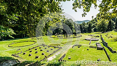 Sarmizegetusa Regia, Romania Stock Photo