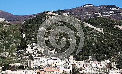 Sarno fortifications Stock Photo