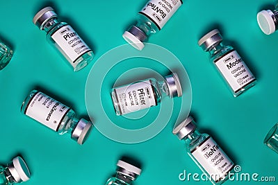 SARS-CoV-2 vaccines, conceptual image Editorial Stock Photo