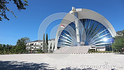 Sasando, NTT Governor Office. Indonesia Editorial Stock Photo