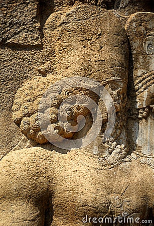 Sasanian relief, Naqsh-e Rajab, Iran Stock Photo