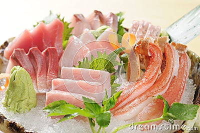 Sashimi Stock Photo