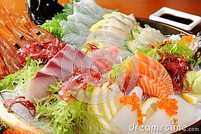 Sashimi Stock Photo