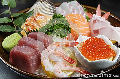 Sashimi Stock Photo