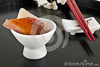 Sashimi, Japanese cuisine. Stock Photo