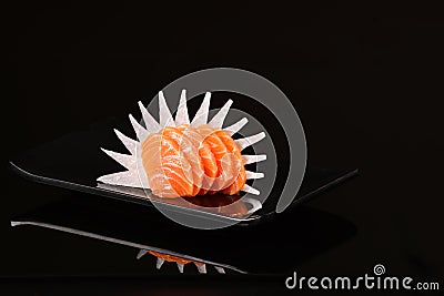 Sashimi Slices Stock Photo