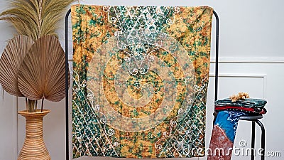 Sasirangan traditional cloth Stock Photo