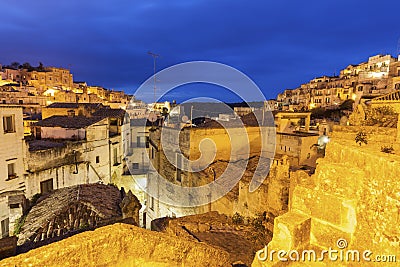 Sassi in Matera Stock Photo