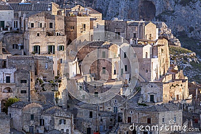 Sassi in Matera Stock Photo