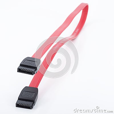 Sata cable Stock Photo