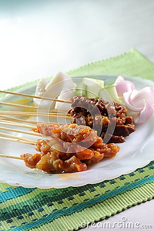 Satay Stock Photo