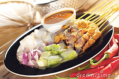 Satay Stock Photo