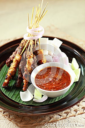 Satay Stock Photo