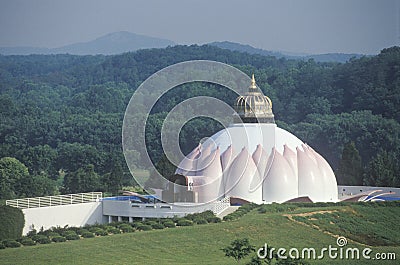 The Satchidananda Ashram-Yogaville and Lotus Conference Center in Buckingham, Virginia Stock Photo