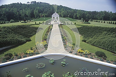 The Satchidananda Ashram-Yogaville and Lotus Conference Center in Buckingham, Virginia Stock Photo