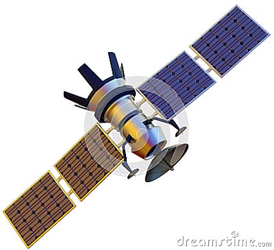 Satellite Stock Photo