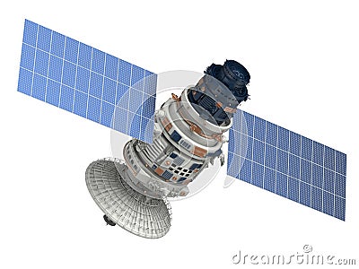 Satellite Stock Photo
