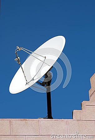 Satellite dish Stock Photo