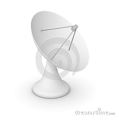 Satellite dish Stock Photo