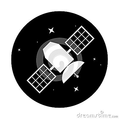 Satellite icon Stock Photo