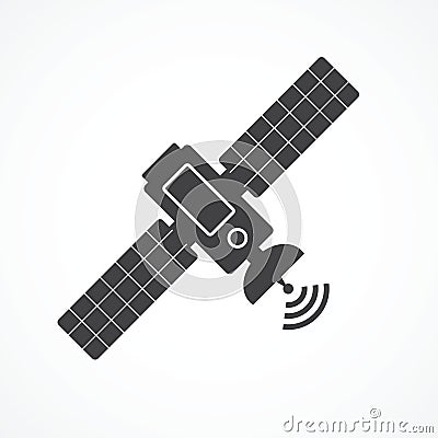 Satellite icon Vector Illustration