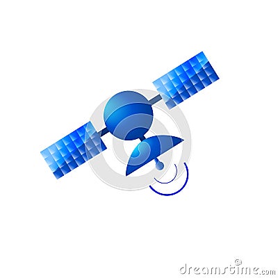 Satellite icon Vector Illustration