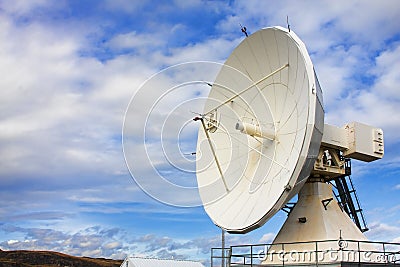 Satellite at National Radio Astronomy Observatory Stock Photo