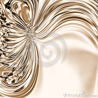 Satin Bow Elegance Stock Photo