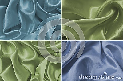 Satin fabric texture Stock Photo