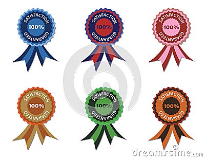 Satisfaction guarantee Vector Illustration