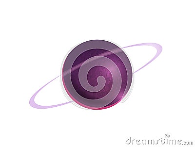 Saturn Cartoon Illustration Vector Illustration