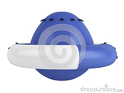 Saturn inflatable water toy Stock Photo