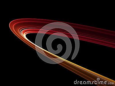 Saturn ring Stock Photo