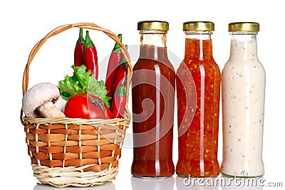 Sauces Stock Photo